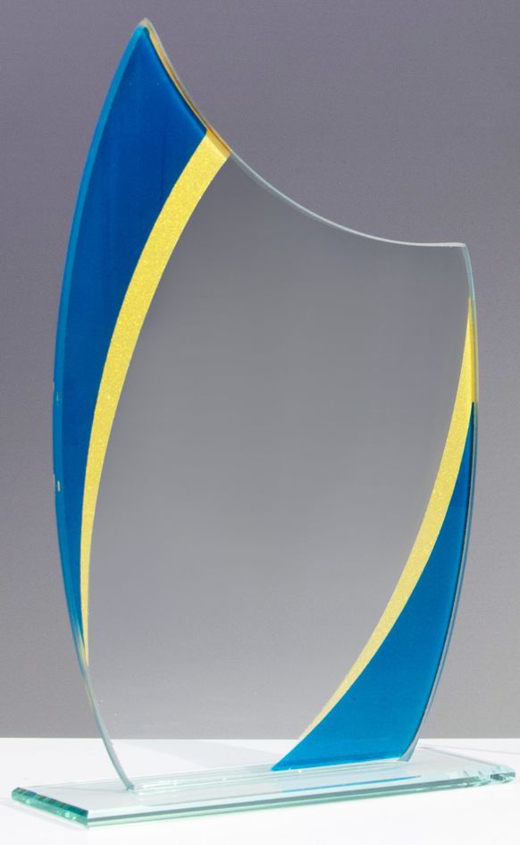 Bild von Glasaward Blue Yellow